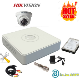 Bộ Camera trọn gói 1 Camera Hikvision